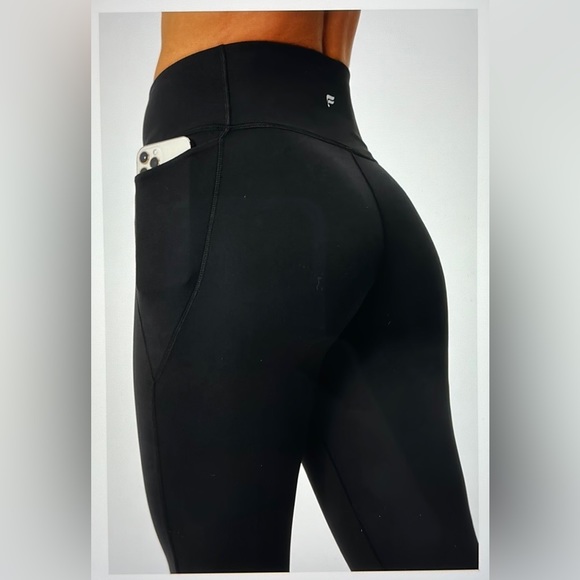 NWT- (34”) TALL INSEAM- Fabletics HW Crossover Flare -BLACK - Brand New!! - Picture 11 of 13